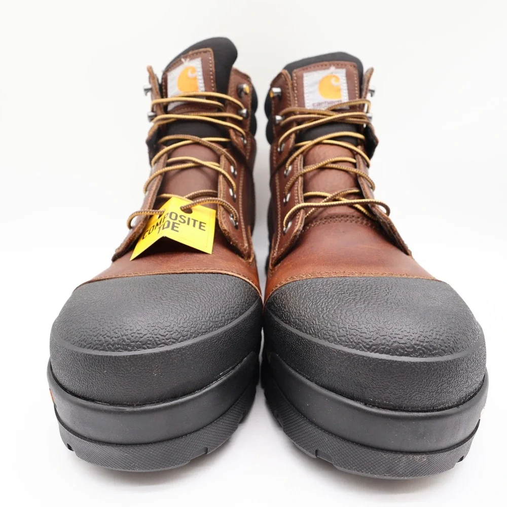 Carhartt Work Boots Mens 11 Wide CME6355 Ground Force Waterproof Safety Toe NIB